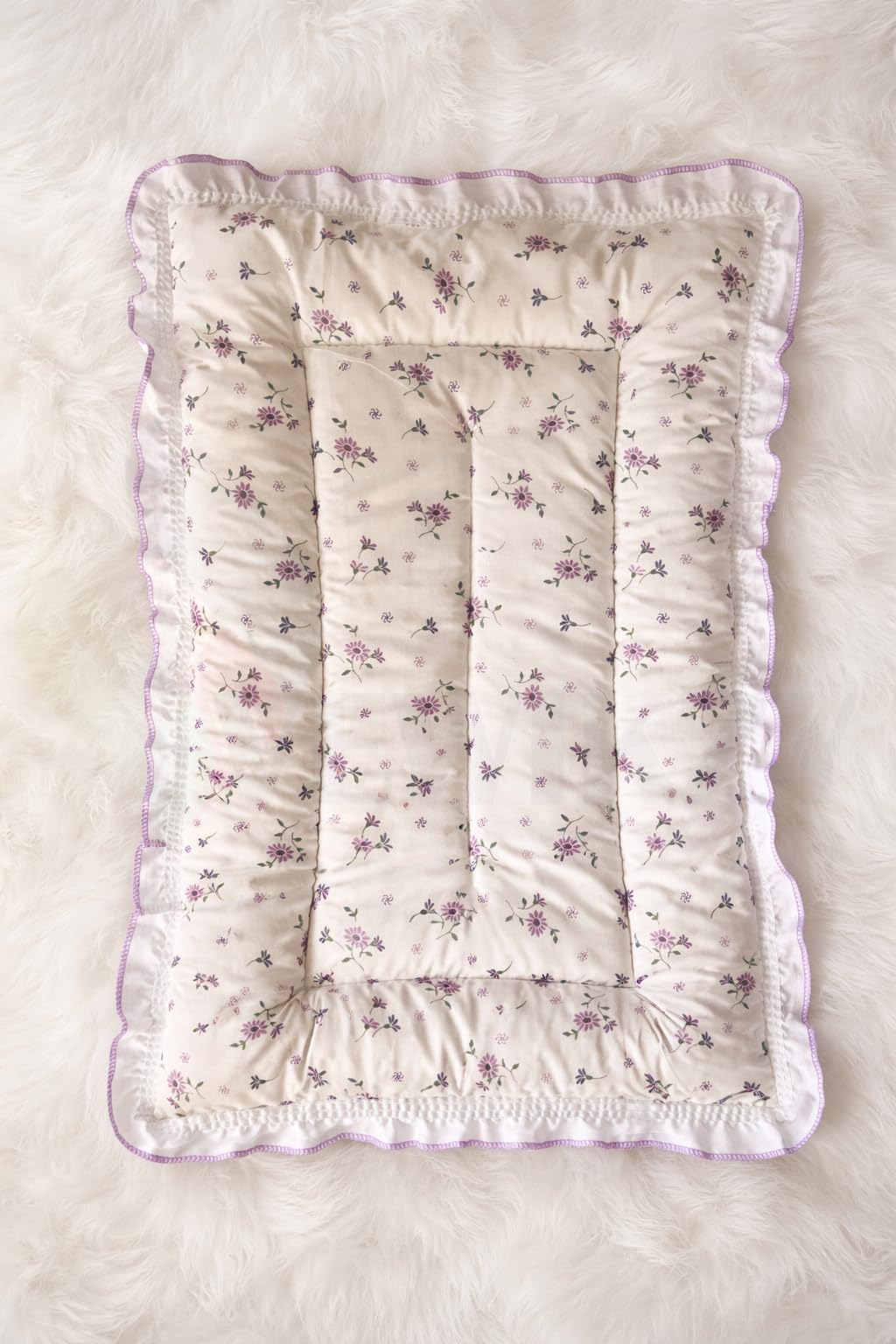 New Born Baby Godadi Random Design, Soft Cotton Baby Bedding Set, Cradle Bed Mattress, Infant Sleeping Mat, Lightweight Foldable Baby Bed, Breathable & Skin Friendly for Newborn Kids-image-1