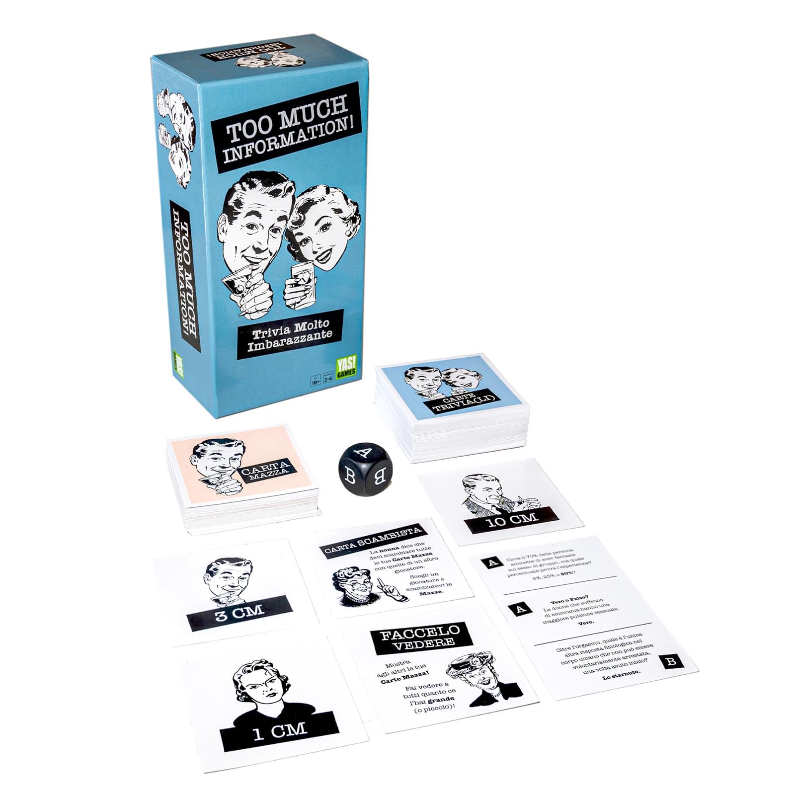Rocco Giocattoli YAS Games - Who's The Dude? - Il Gioco Di Mimo In Italiano Con Fred 1,5mt - 4