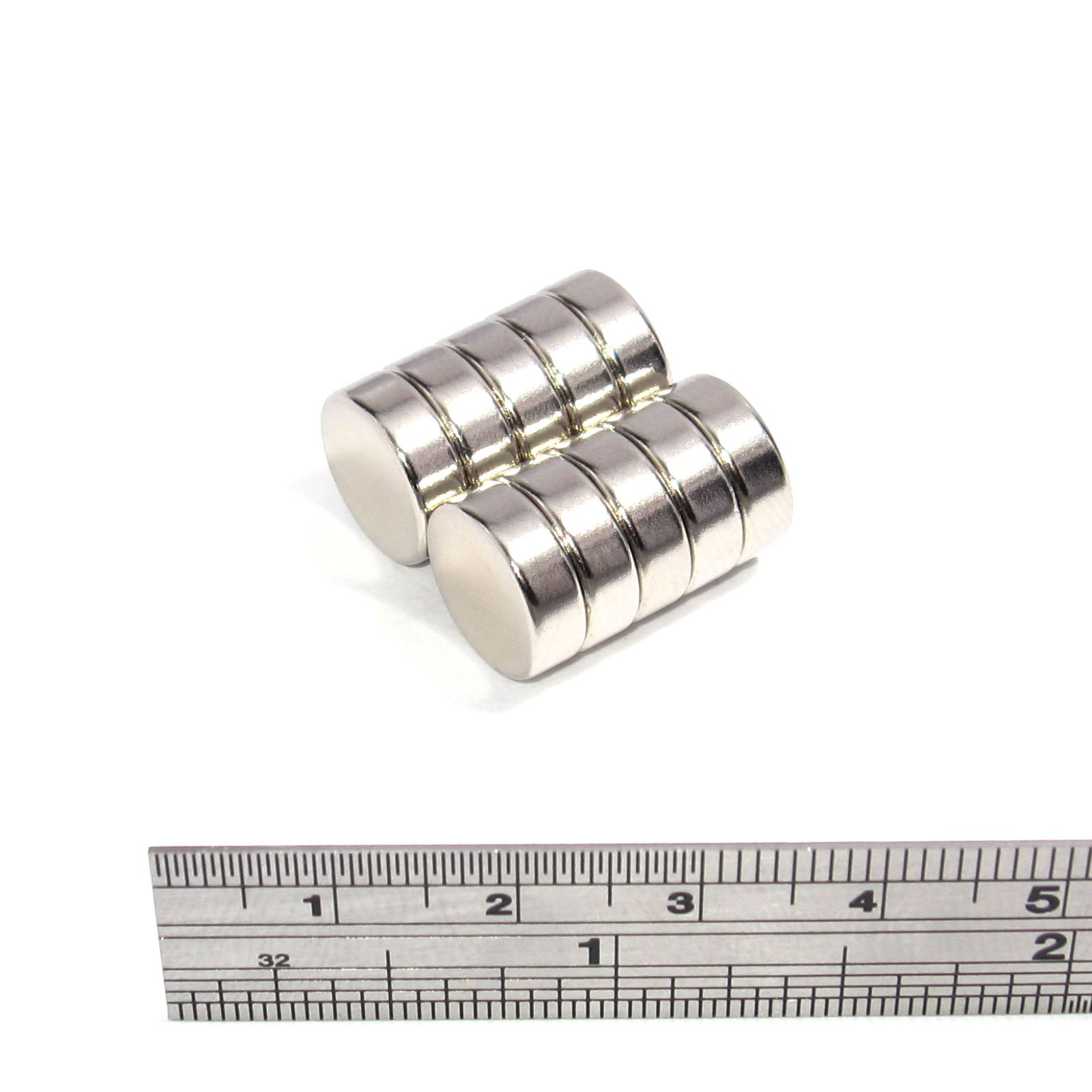 Spider Magnetics Ltd 10 Strong Neodymium Disc Magnets 12x4 mm Craft Fridge Reborn Dolls 12mm dia x 4mm