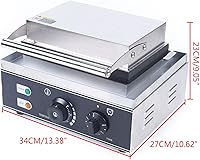Vista 2 de LOYALHEARTDY Máquina de donas de flores de ciruelo de 5 agujeros, máquina comercial para hacer gofres, mini máquina de donas de 1500 W, 110 V