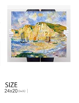 ピエール＝オーギュスト・ルノワール、【ゲルネジー海岸】 ピエール＝オーギュスト・ルノワール、【ゲルネジー海岸