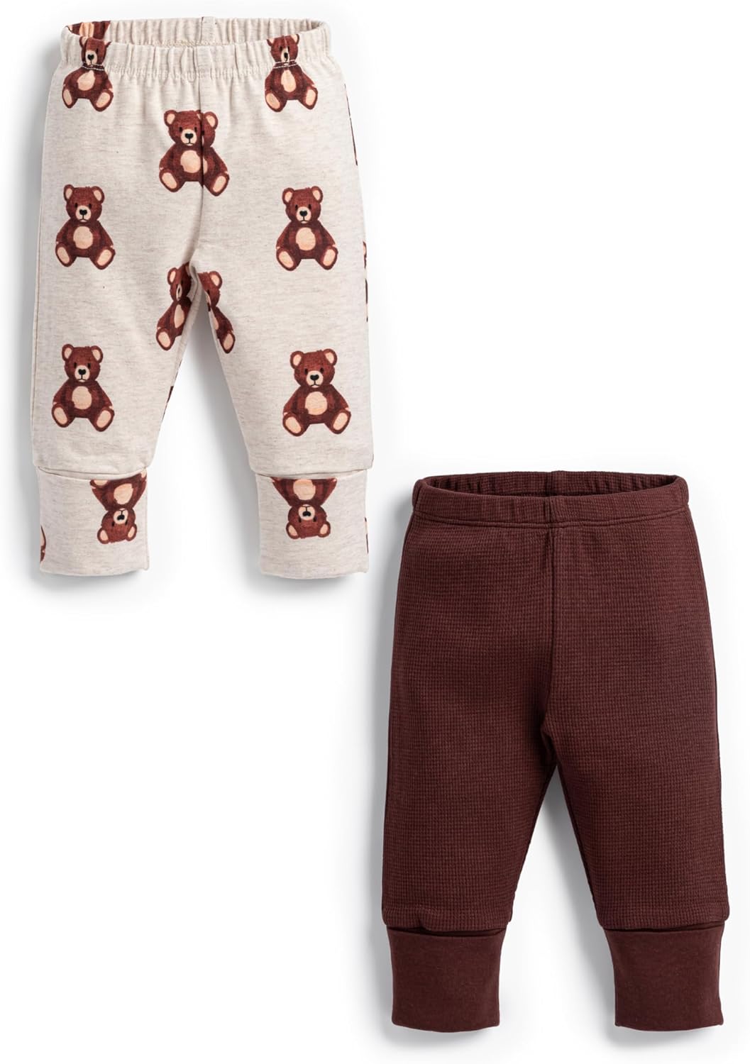 Monica + Andy Hello Baby Pants, 100% Organic Baby Clothes for Boys & Girls, Joggers, Sizes for Preemie, Newborn & Infant