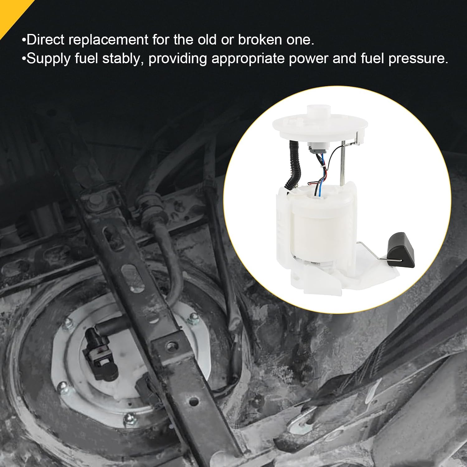 E8937M Fuel Pump Assembly Compatible with Toyota Camry L4 2.4L 2.5L 2007-2011 Replace FG1170 P76796M VANBOL0030 7702006130