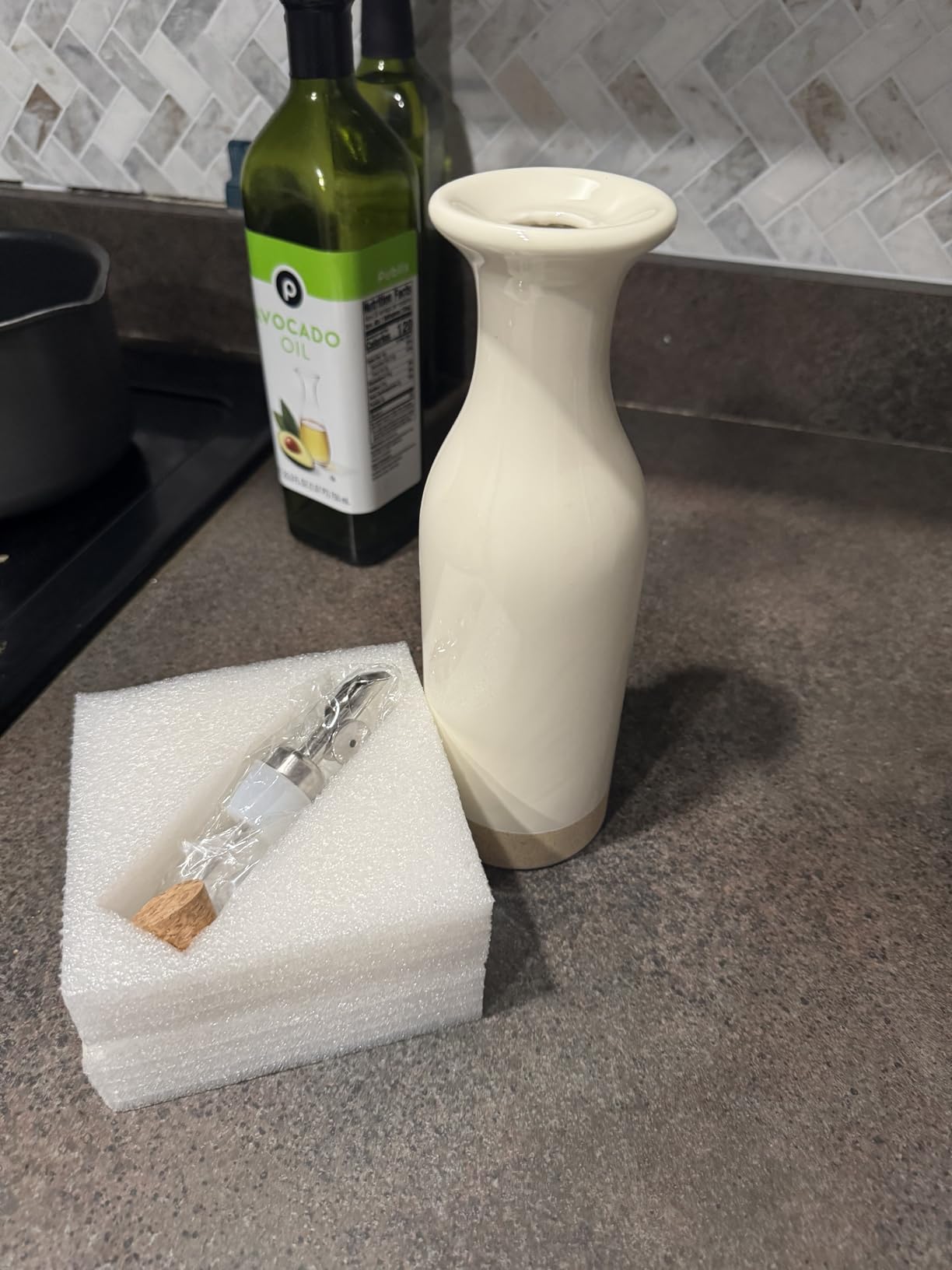 Customer photo of the Ceramic Oil Dispenser