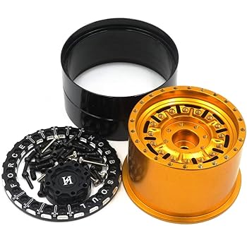 新品未使用　2.2 ビードロック ホイール & マッド スリンガー タイヤセット Amazon.co.jp: HOBBYSOUL RC 2.2 ビードロックホイールとタイヤ