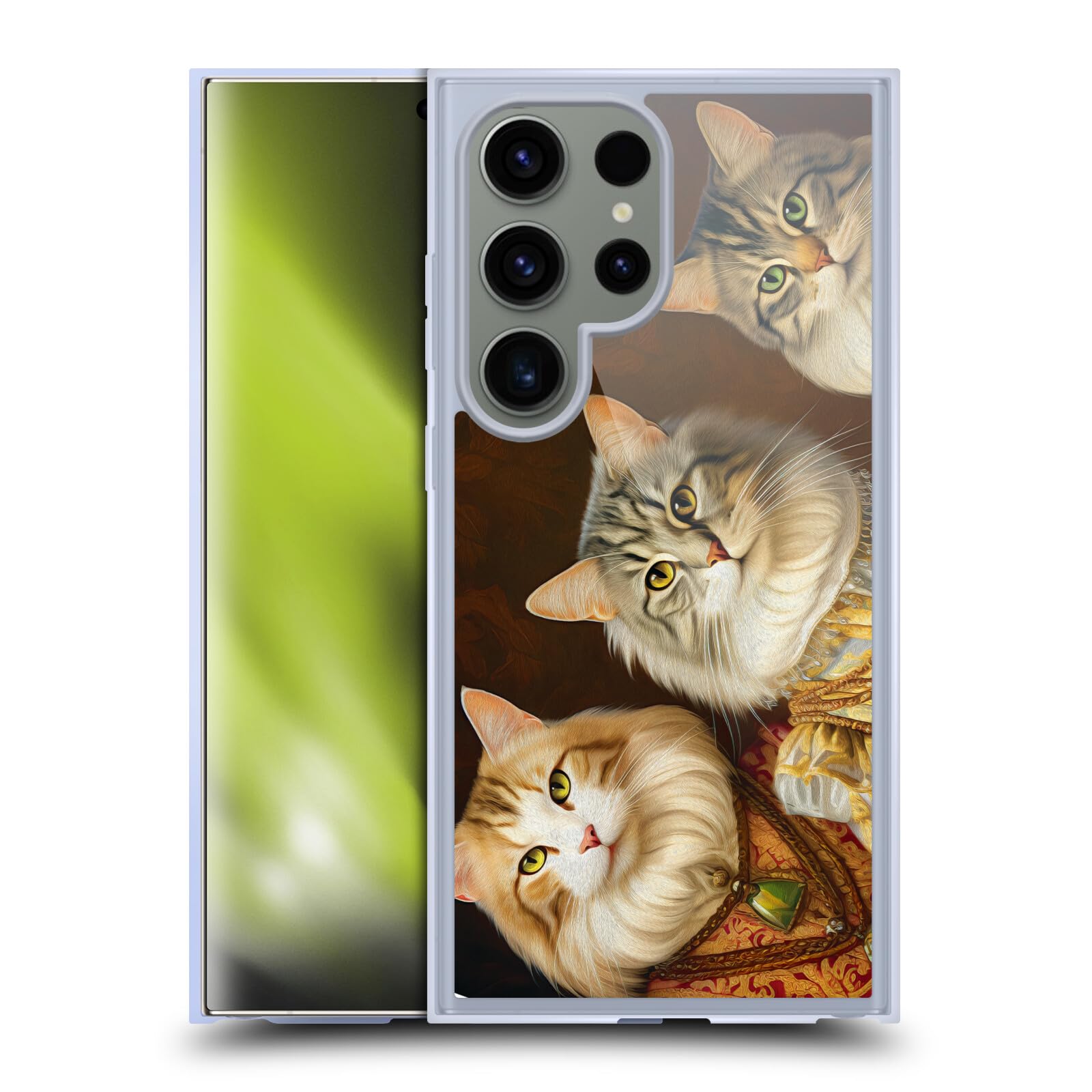 Coque Michael David Ward Chats Fantaisistes pour Samsung S24 Ultra - 8
