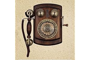 Vintage Landline Wall Mounted Telephone