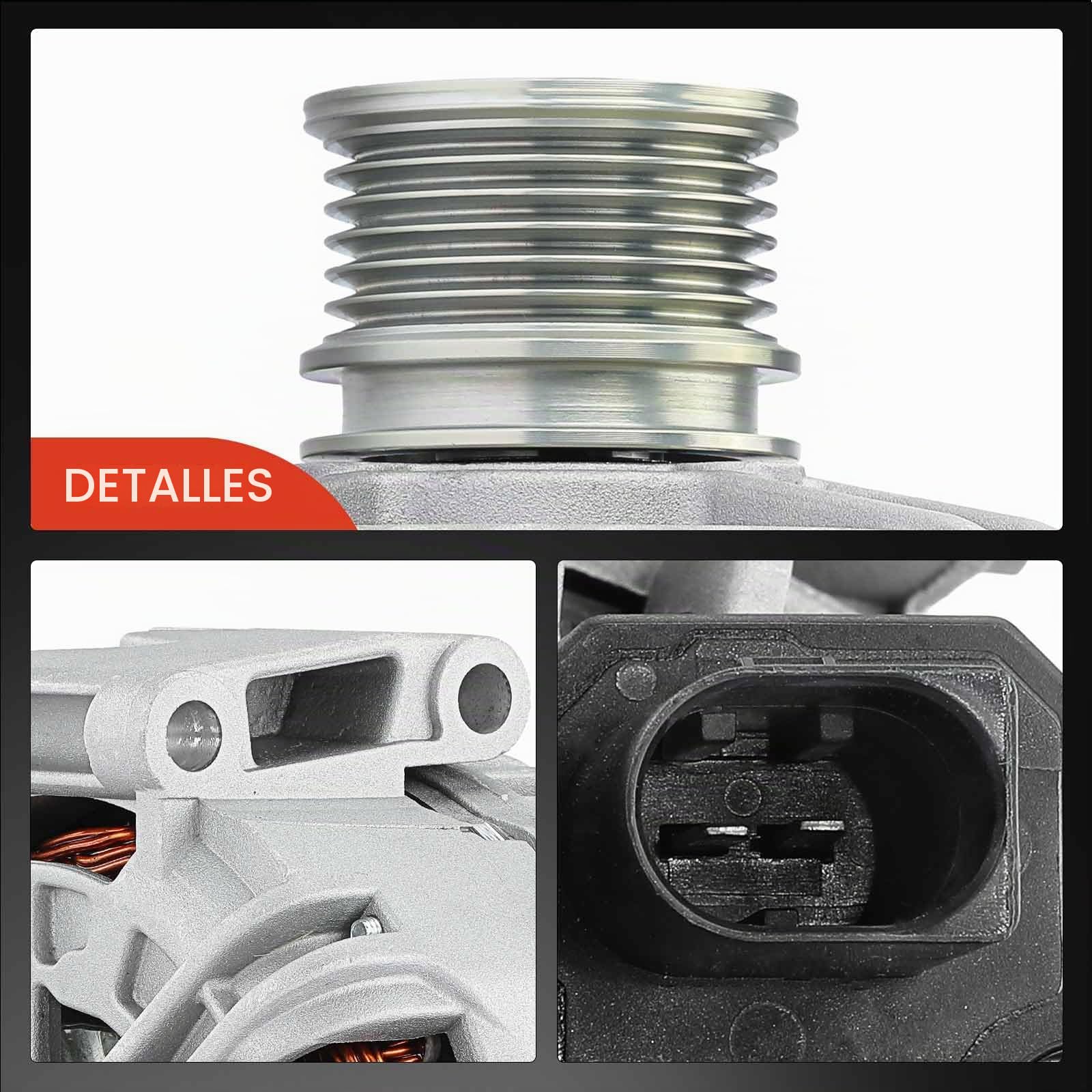 Frankberg Generador alternador 0124625022 | 0124625022; Compatible con: Autobús Vito W639, Viano W639, Vito/Mixto Van W639
