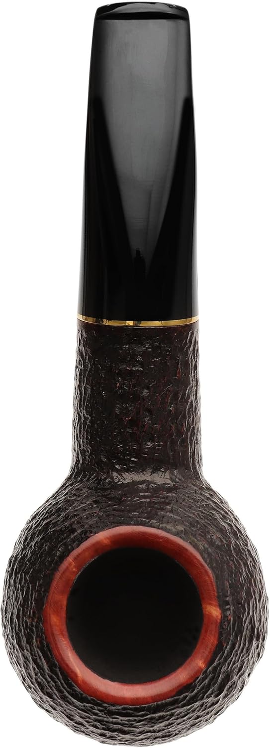 Savinelli Pipes Roma Collection - Rome Inspired Briar Wood Pipe, Handmade in Italy, 6mm (Brown 320 KS)