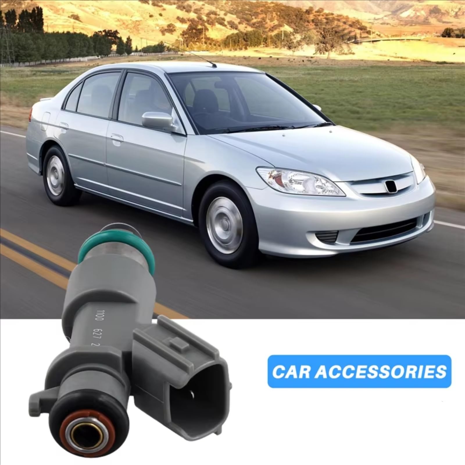 Boquilla Inyector Boquilla De Inyector De Combustible Para Coche 6 Uds., 16450-R70-A01 16450R71L01 Compatible Con Crosstour 2012 2013 2014 2015 Para Accord 2008-2017