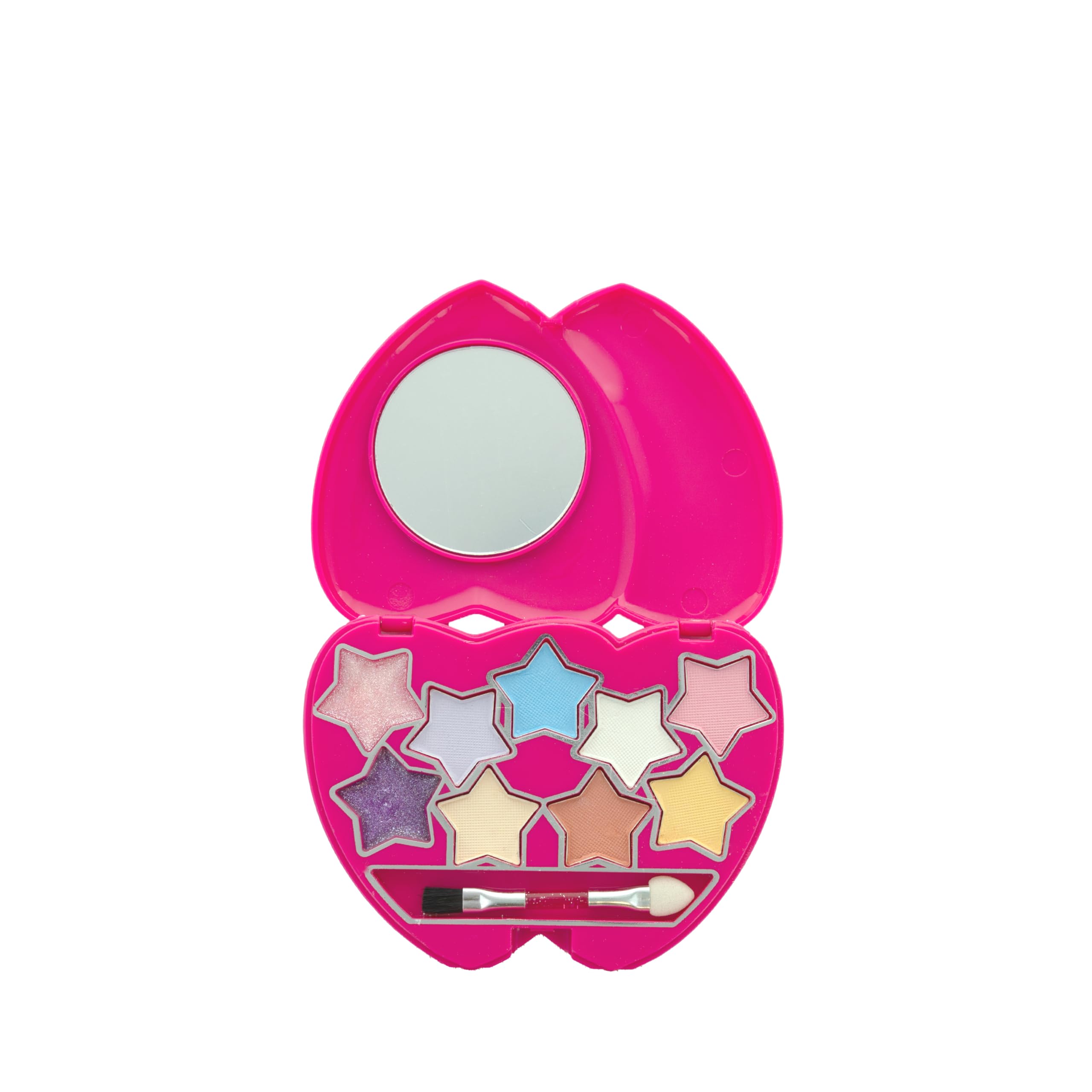 Barbie – Palette Trucco Completa - Set Viso Occhi Labbra – Pennello Incluso – Colori e Motivi Assortiti – Regalo Compleanno Bambina, Festa di Fine Anno, Carnevale – Prodotto Ufficiale Mattel