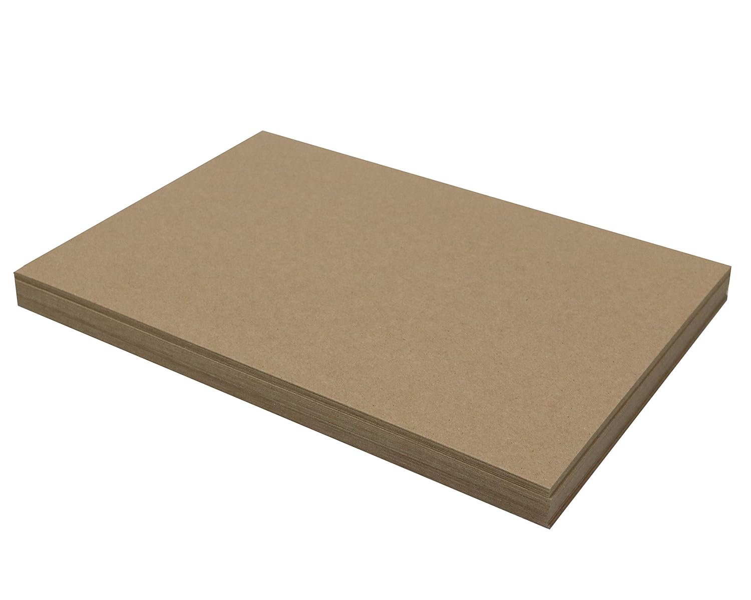 25 Sheets Chipboard 11 x 17 inch 50pt (Point) Heavy Weight Brown