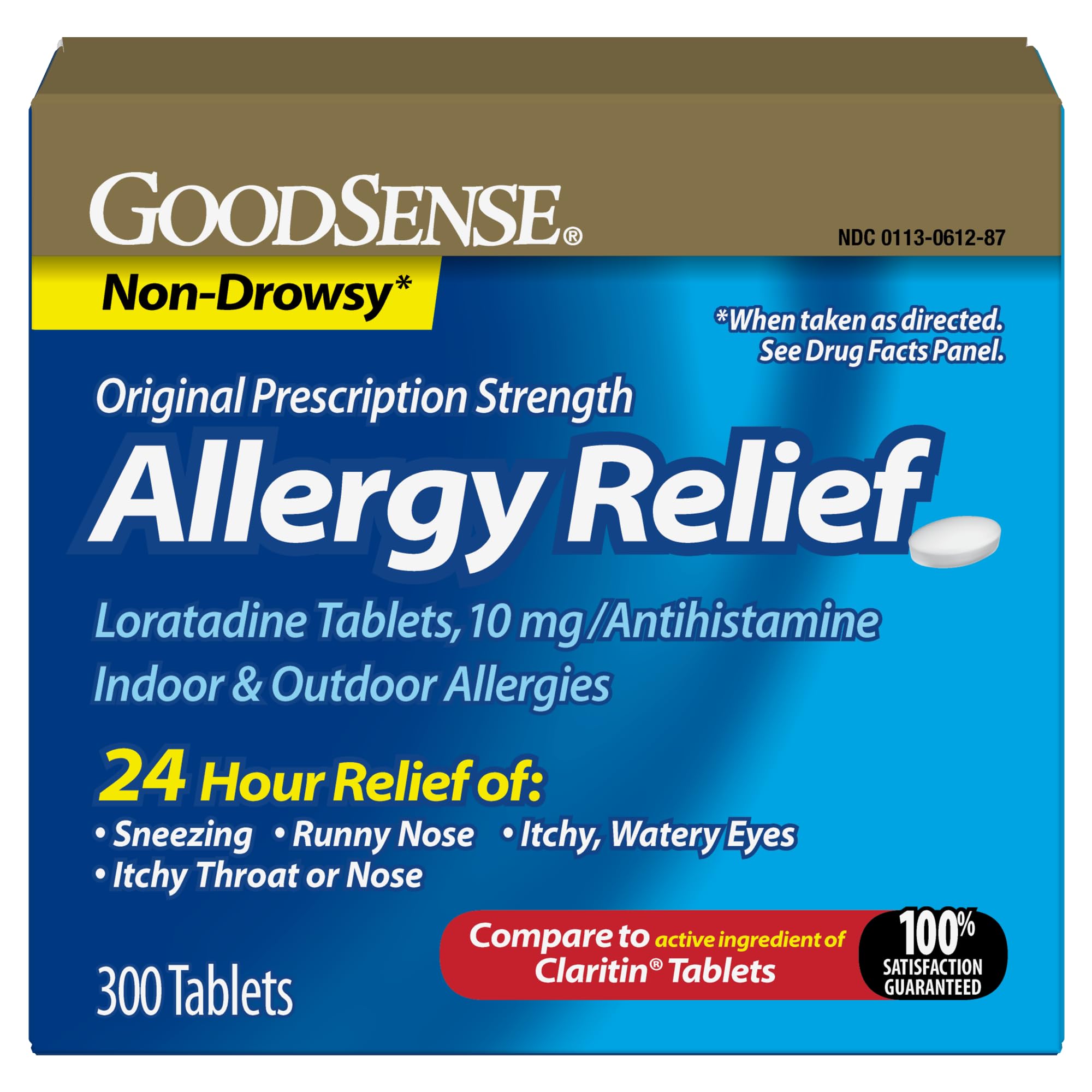 GoodSense Loratadine 10 mg Allergy Relief Tablets, 365 Count — Amazon image 11