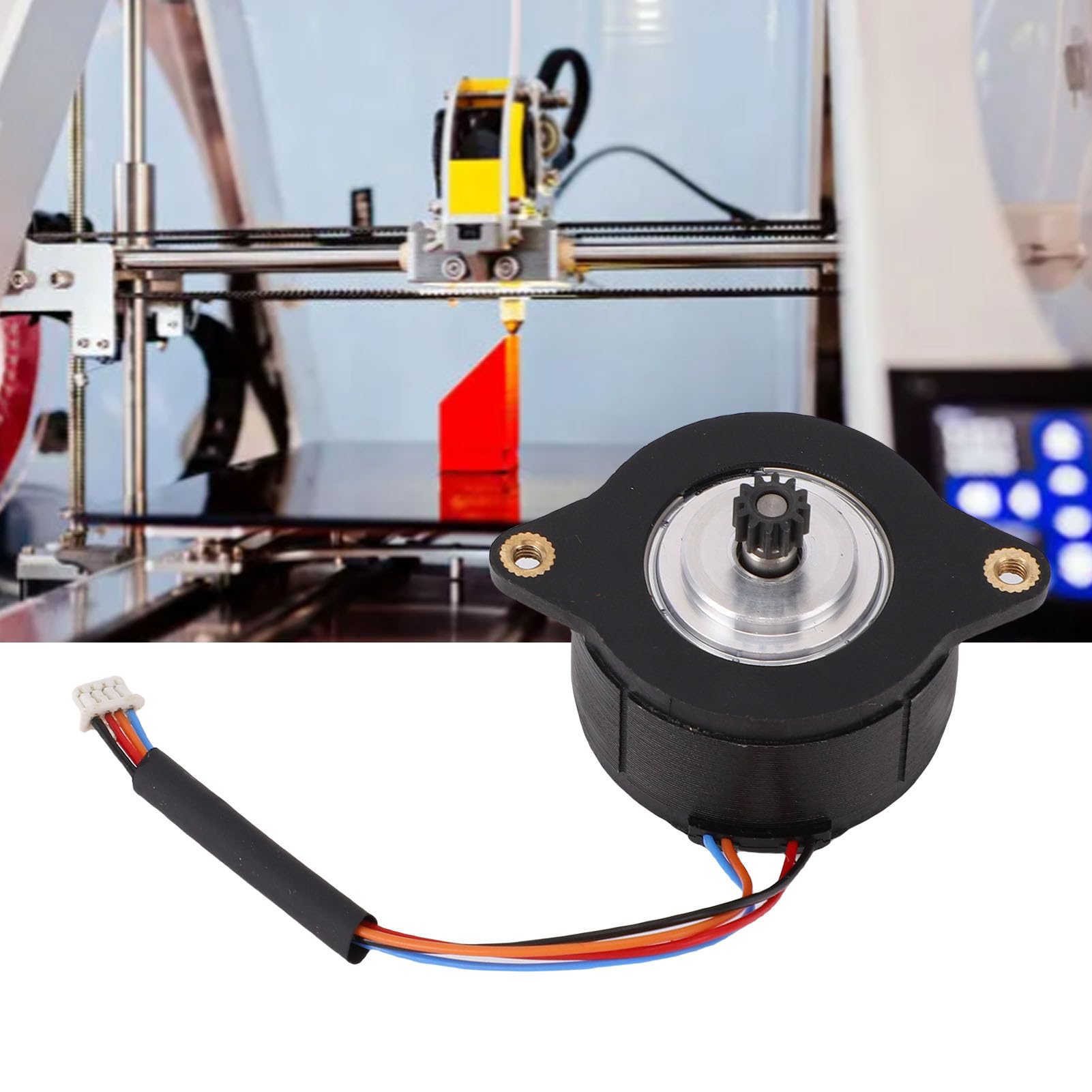 SEAFRONT Moteur Pas à Pas Circulaire 1A pour Extrudeuse Imprimante 3D Remplacement Compatible K1 K1C K1 MAX ENDER3 V3 V3 Plus