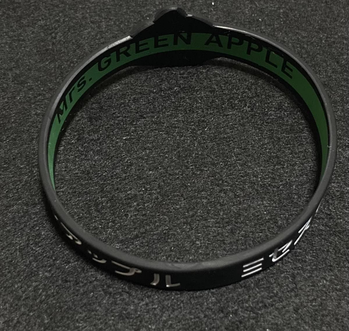 Amazon.co.jp: ※※ Mrs.GREEN APPLE ラバーバンド ミセス ラババン 黒緑