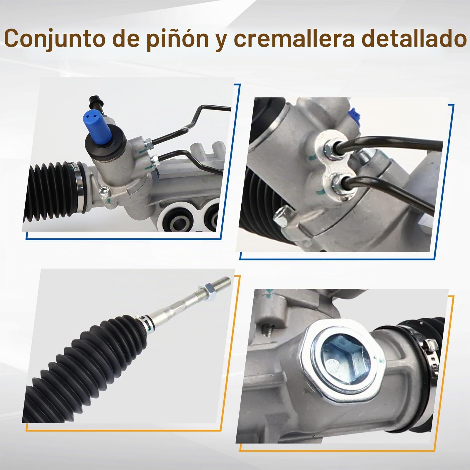Amazon.com: PAROD 49001EA000 - Conjunto de piñón de cremallera de
