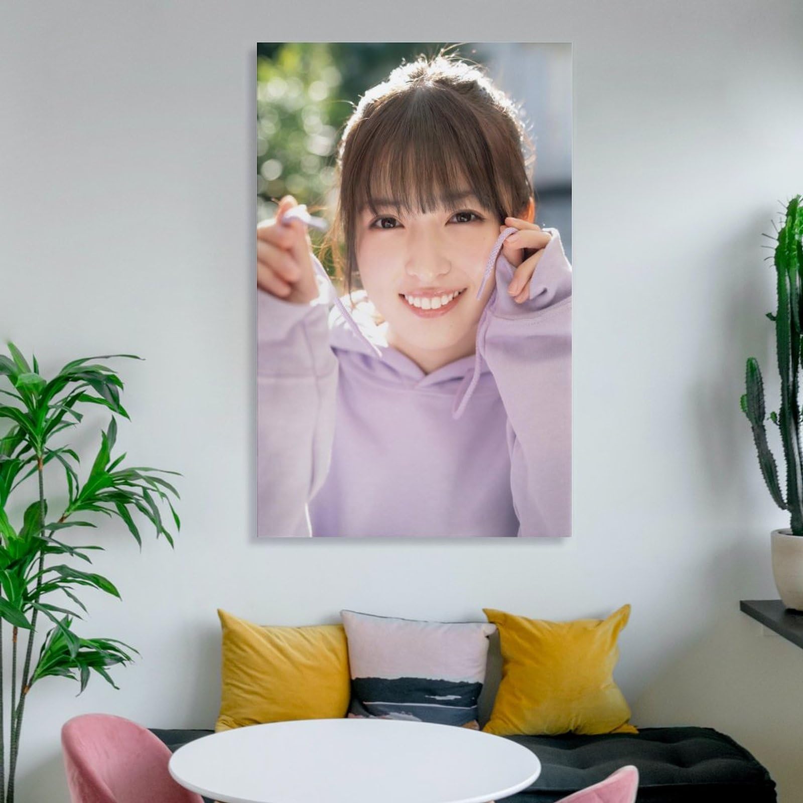 Amazon.co.jp: 小川彩 美少女写真ポスター (12) プリント キャンバス