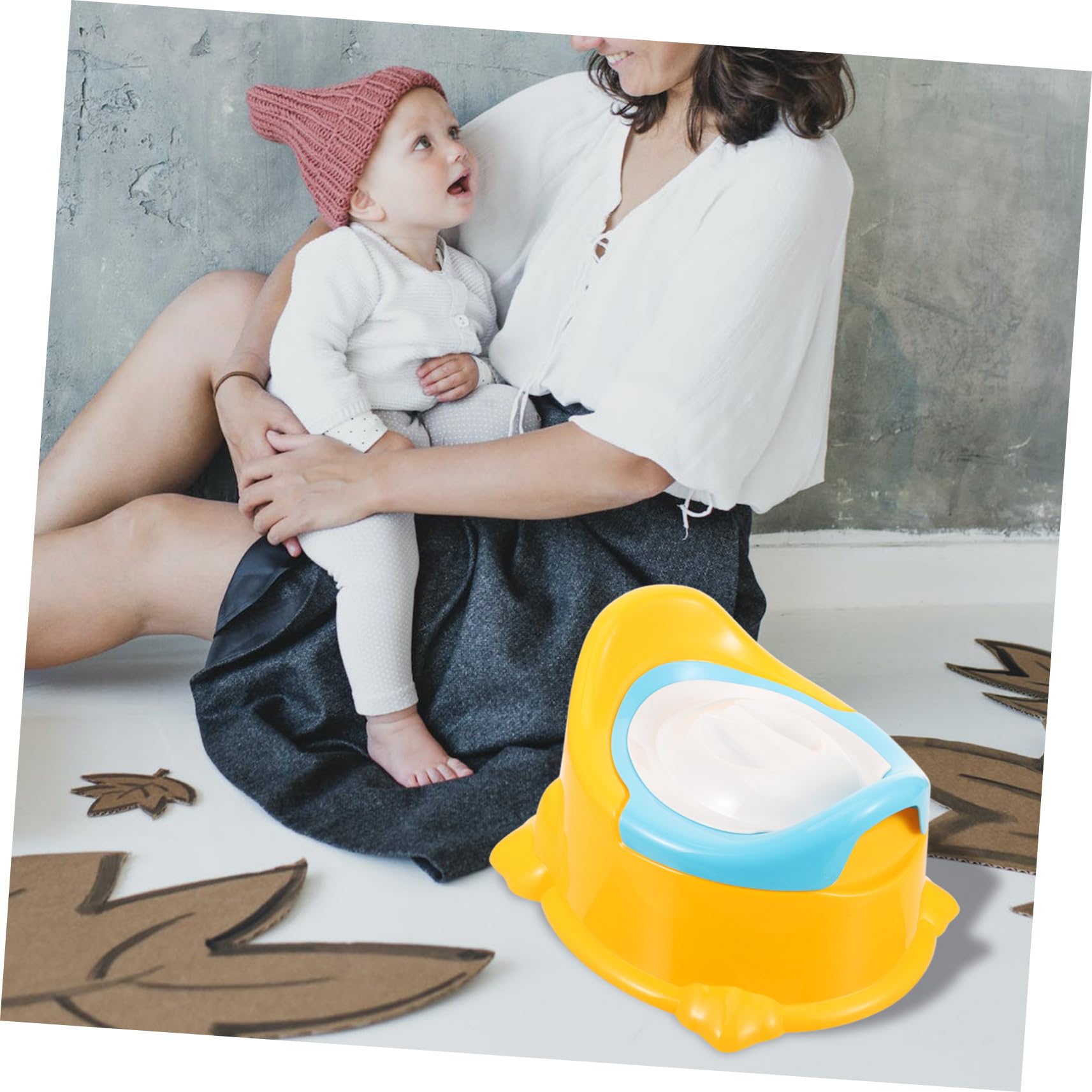 SHOWERORO Potty Training Portátil Para Niño Niña Orinal Desmontable y Ligero Inodoro Infantil Para Niño Niña y Niñas Fácil De Usar y Limpiar Para Entrenamiento Casa y Viajes