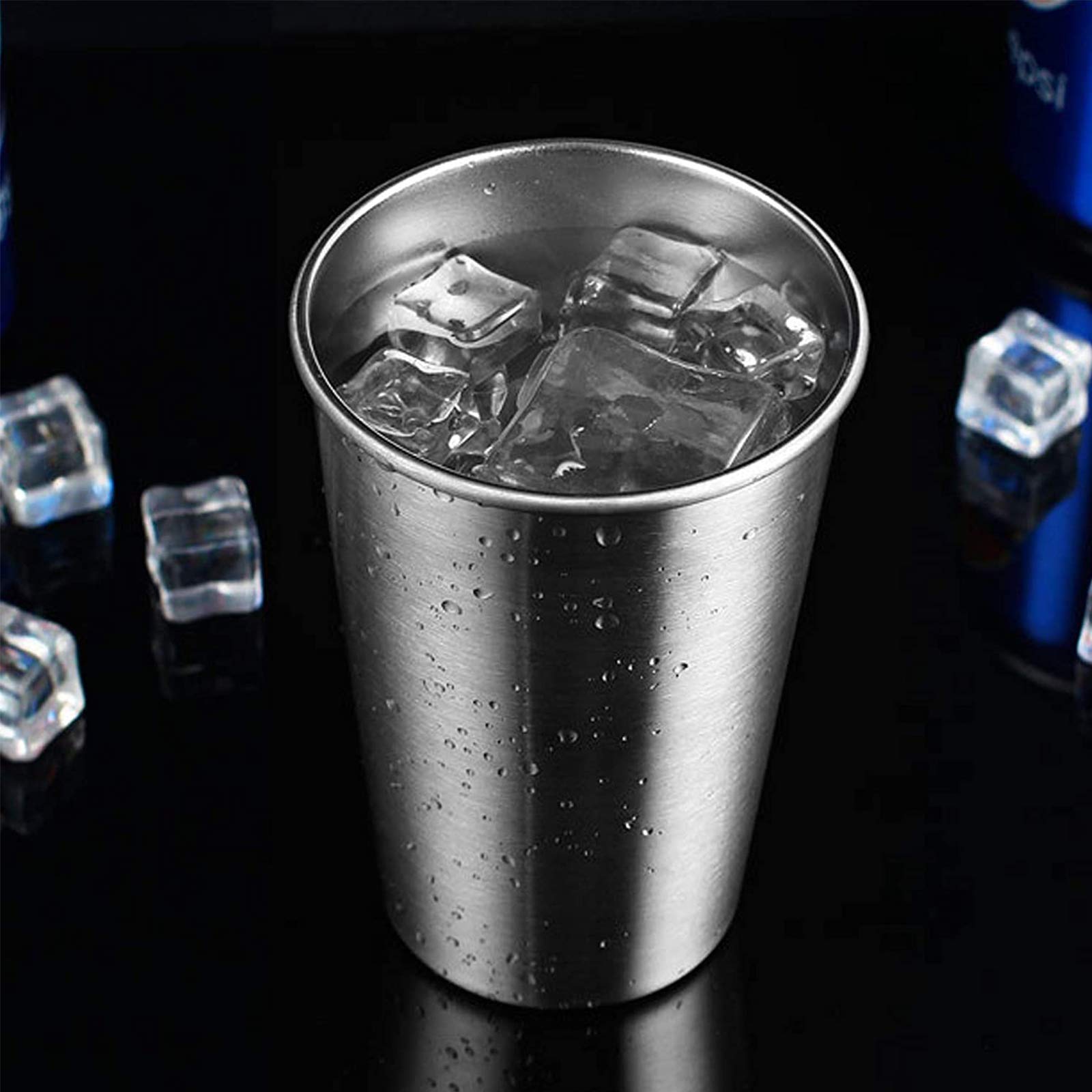 2 Tazze In Acciaio Inox Impilabili - 350 Ml, Senza BPA, Per Famiglia, Campeggio, Picnic E Viaggi - Foto 5