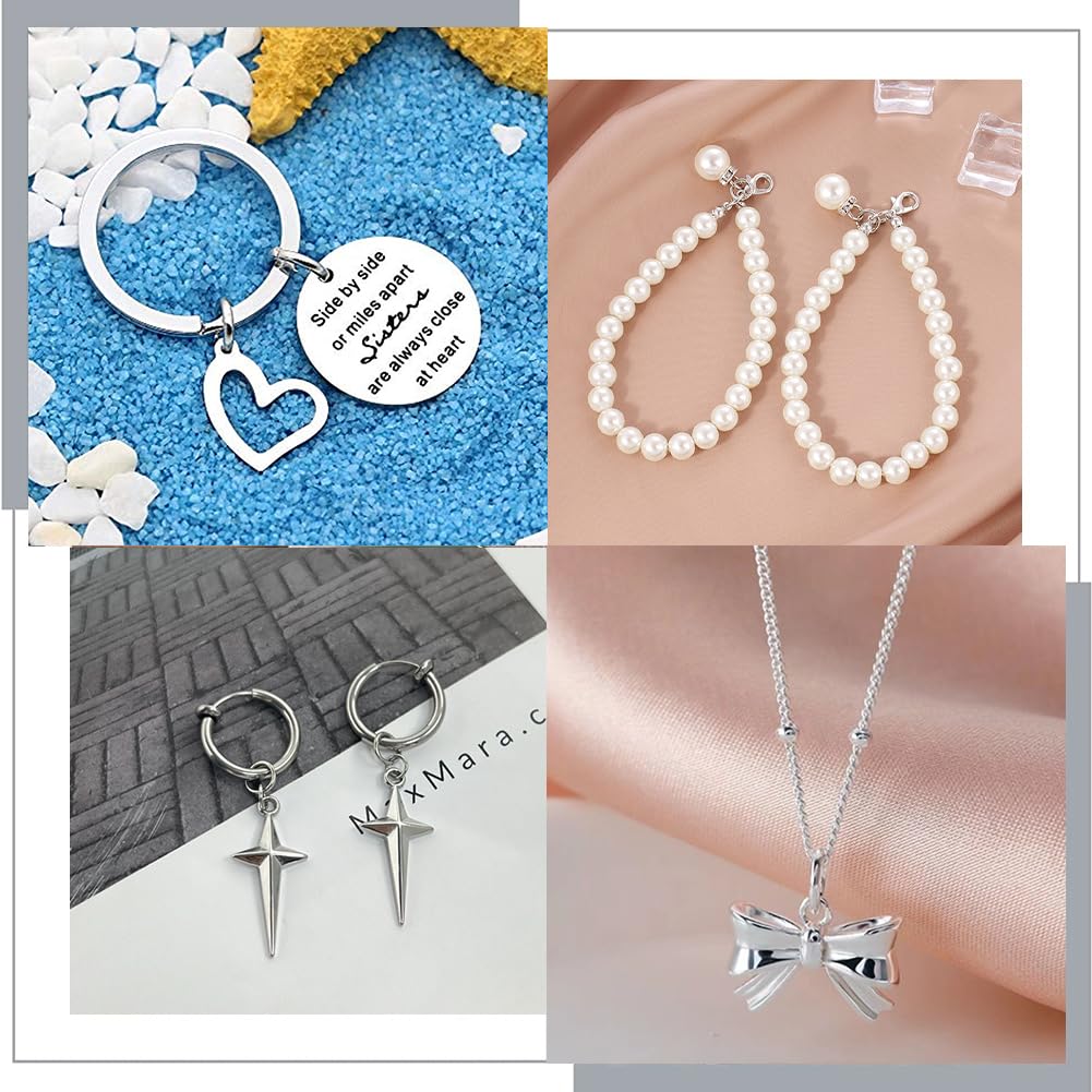 Beebeecraft 1 Box 50 Stück Offene Biegeringe 925 Sterlingsilber 5 mm Single Loop Biegeringe Verbindungsringe Für DIY Ohrringe Halsketten Armbänder Reparaturzubehör