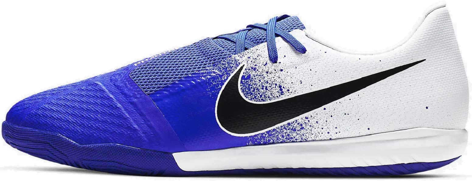 NIKE Unisex's Phantom Venom Academy Ic Futsal Shoes 41 EU Multicolour White Black Racer Blue 000