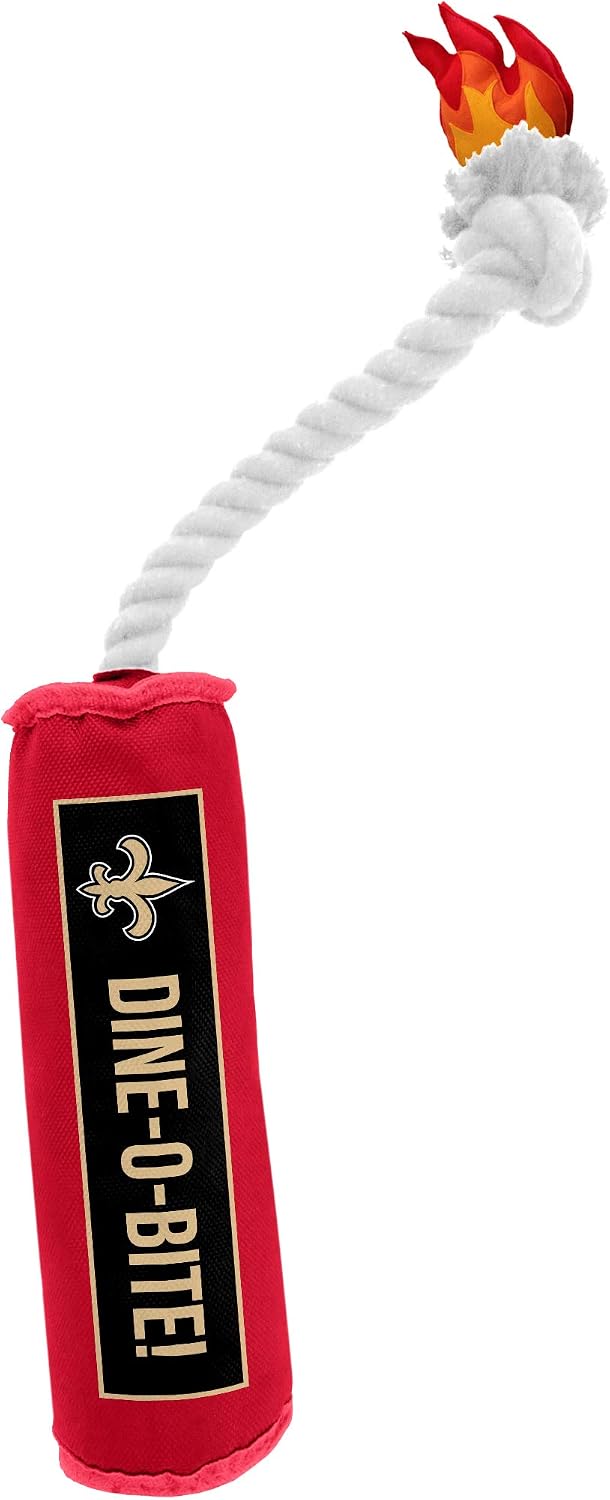 Littlearth NFL Unisex-Adult Dine-O-Bite Pet Toy