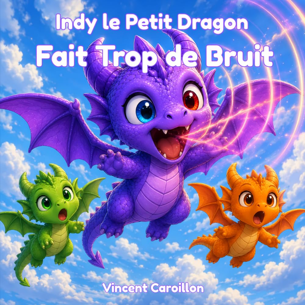Indy le Petit Dragon Fait Trop de Bruit