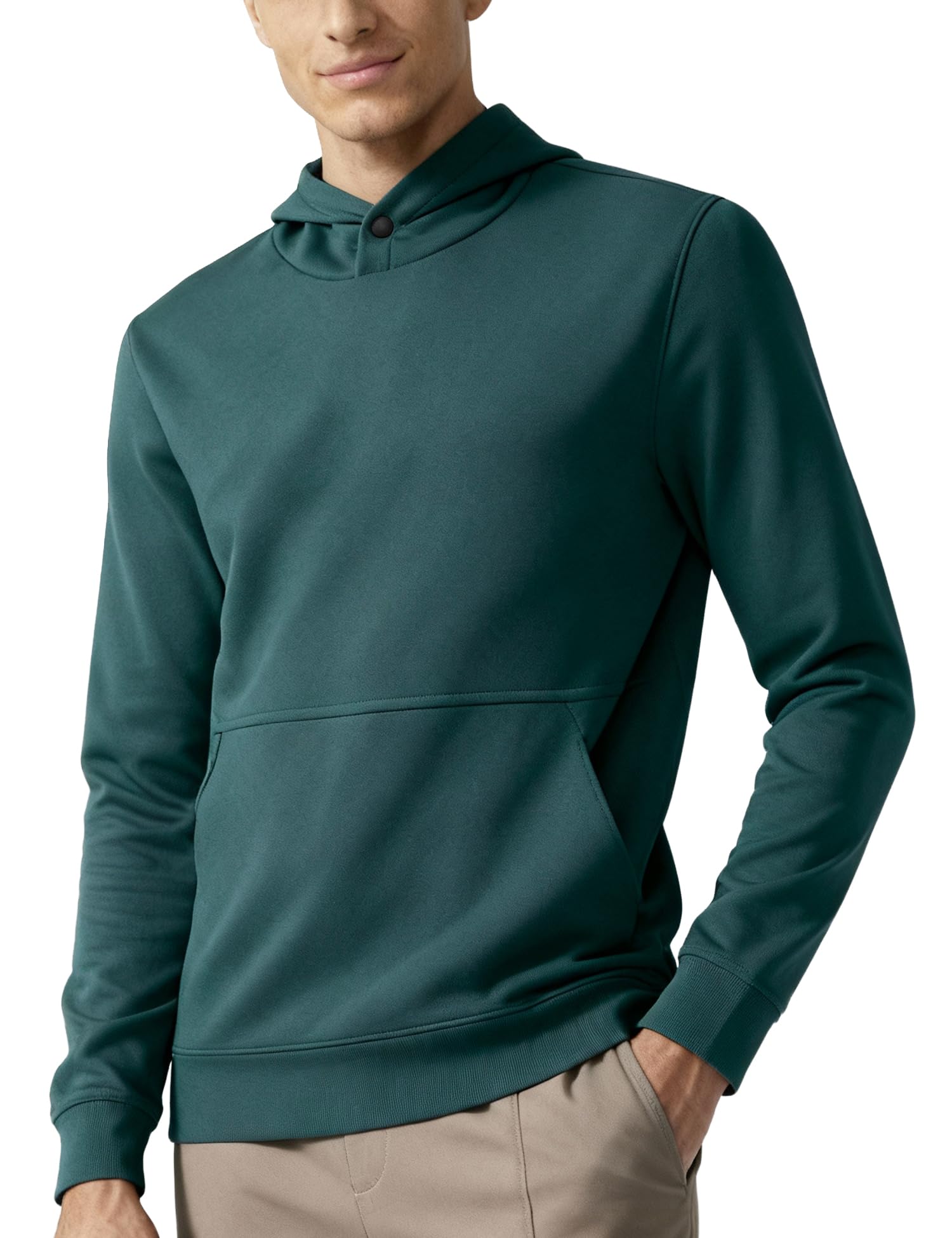 damensch Premium Microfiber Blend Hoodies for Man, Fleece Lined Hoodie, No-Fade Colours Hoodies for Men, with Button Closure for Better Heat Retention; Ideal for 10-15 Degrees C-picture-33