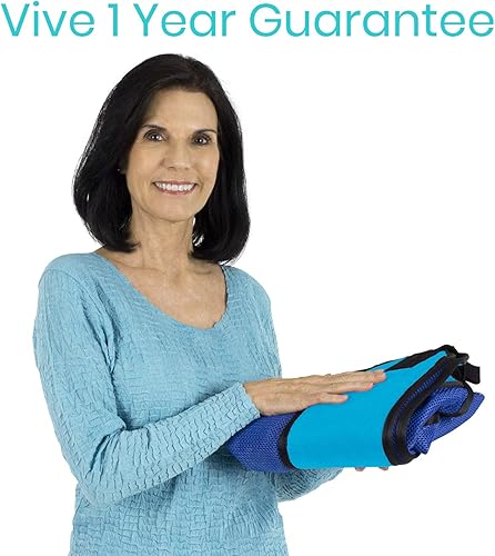 Miniatura 9 de Vive Eslinga de elevación para pacientes  Eslinga de malla de cuerpo completo para ducha y uso doméstico  Eslinga de transferencia para ancianos y