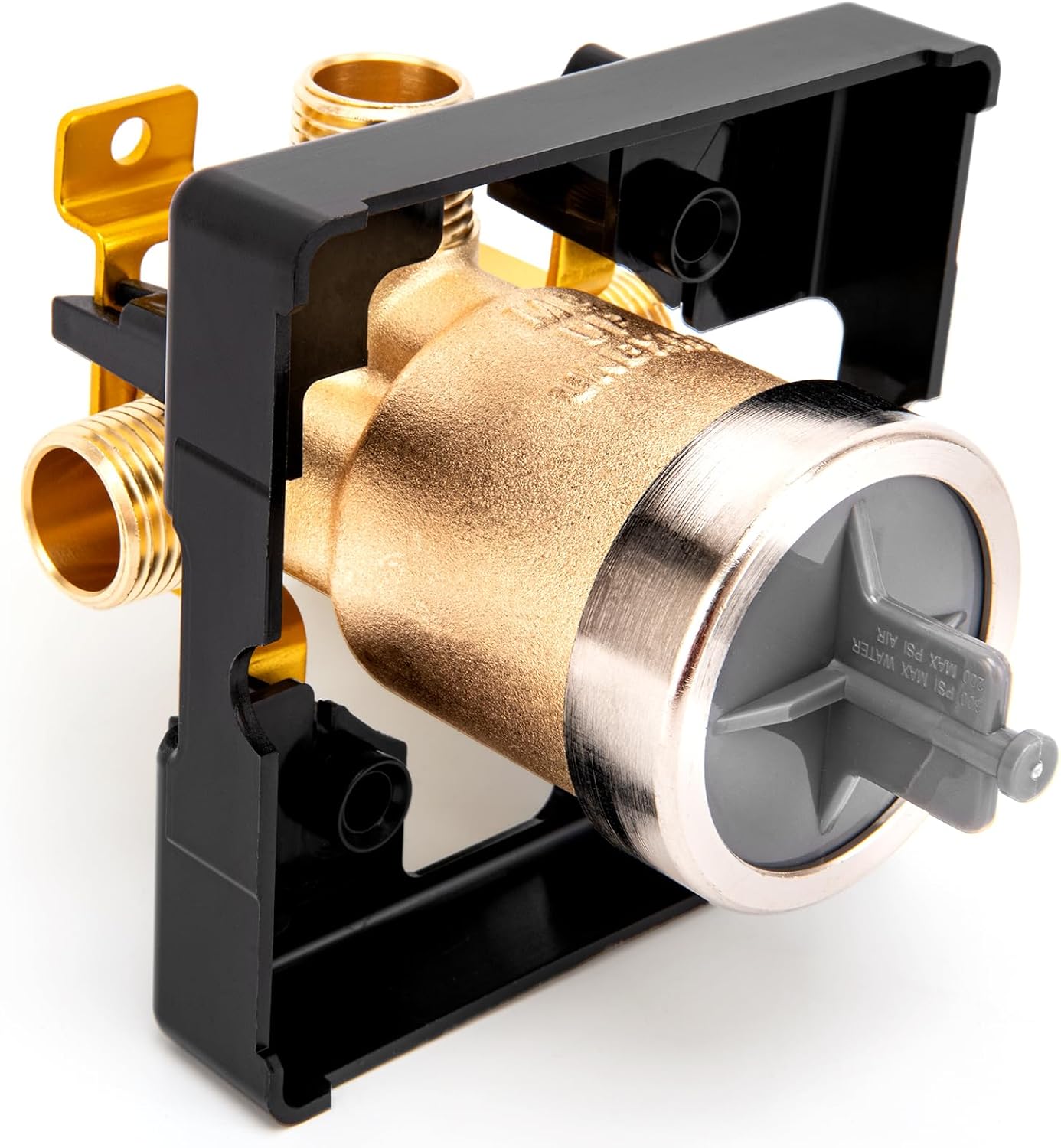 R10000 UNBXHF Universal Shower Valve Body Replace for Delta Faucet MultiChoice Bathtub and Shower Valve Body, for Tub Faucet Trim Kits, Fits Single or Dual Function Showers, Brass Body