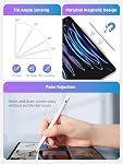 IPad Crayon - Stylus stylo pour iPad 11th-6th Gen, iPad Pro M4 12.9/11" 2026, iPad mini A17/6/5, iPad Air M3 Autres produits - Précis iPad Stylus charge rapide pièce jointe magnétique Tilt Sensibilité rejet de la paume