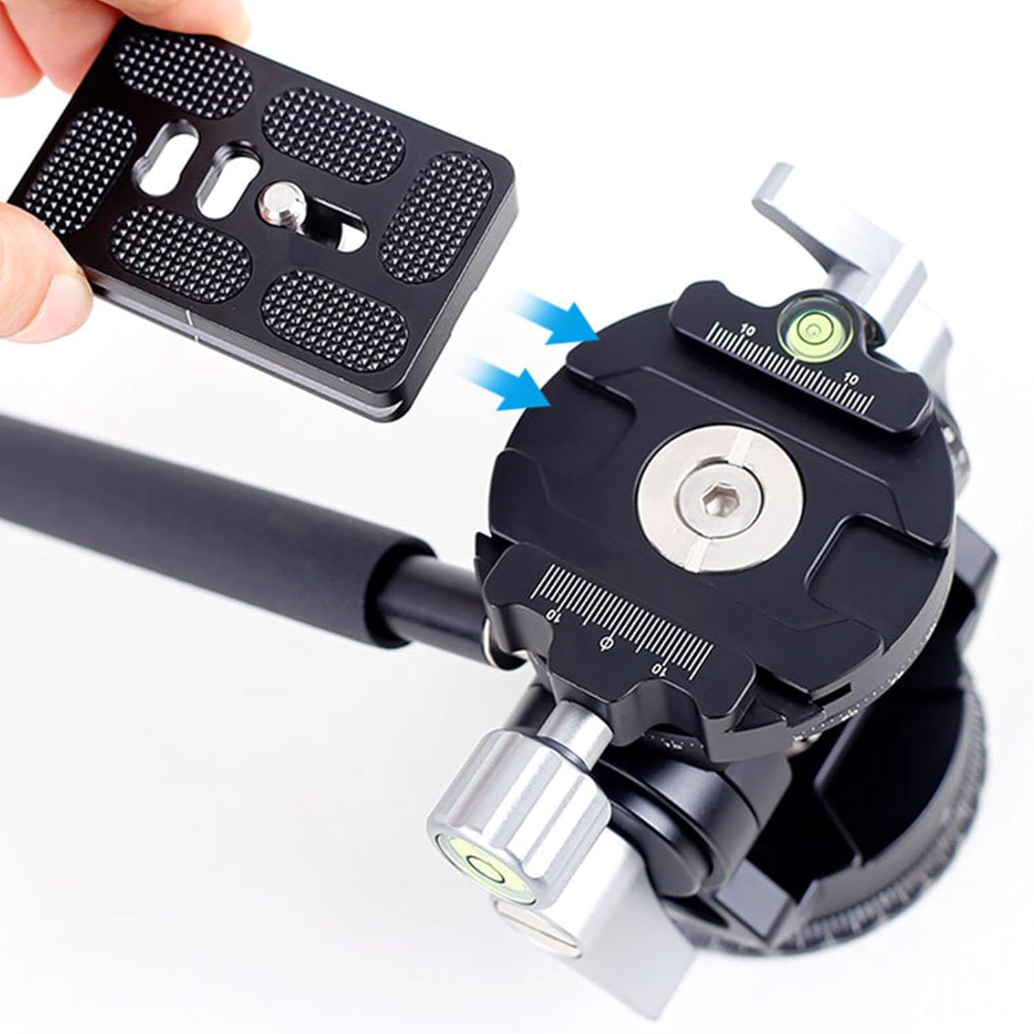 Detachable Handle Tripod Head with Against Slip for Cost and Low Corner Injections Dynamic Video Extent Head
