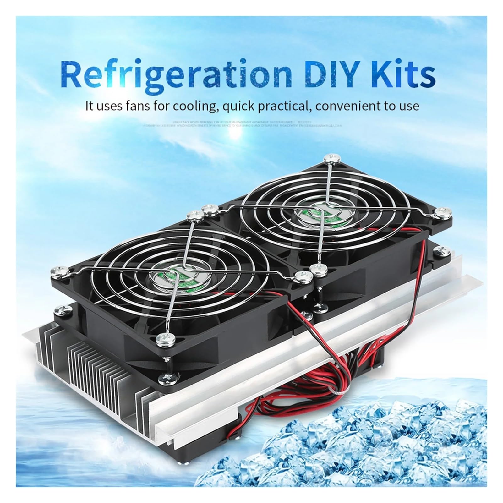 Halbleiter-Kühlgerät, thermoelektrischer Kühler, 12 A, 12 V, DIY-Mini-Kühlschrank Lucky