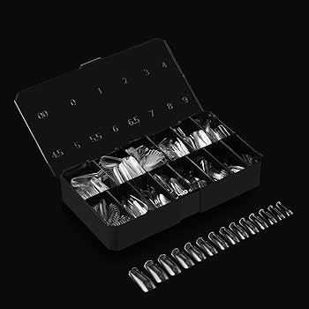 Amazon.com: Aprés Gel-X® Sculpted Square Long Tip Box