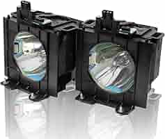 Panasonic プロジェクター用純正ランプ ET-LAD57W 2灯入 Amazon.co.jp