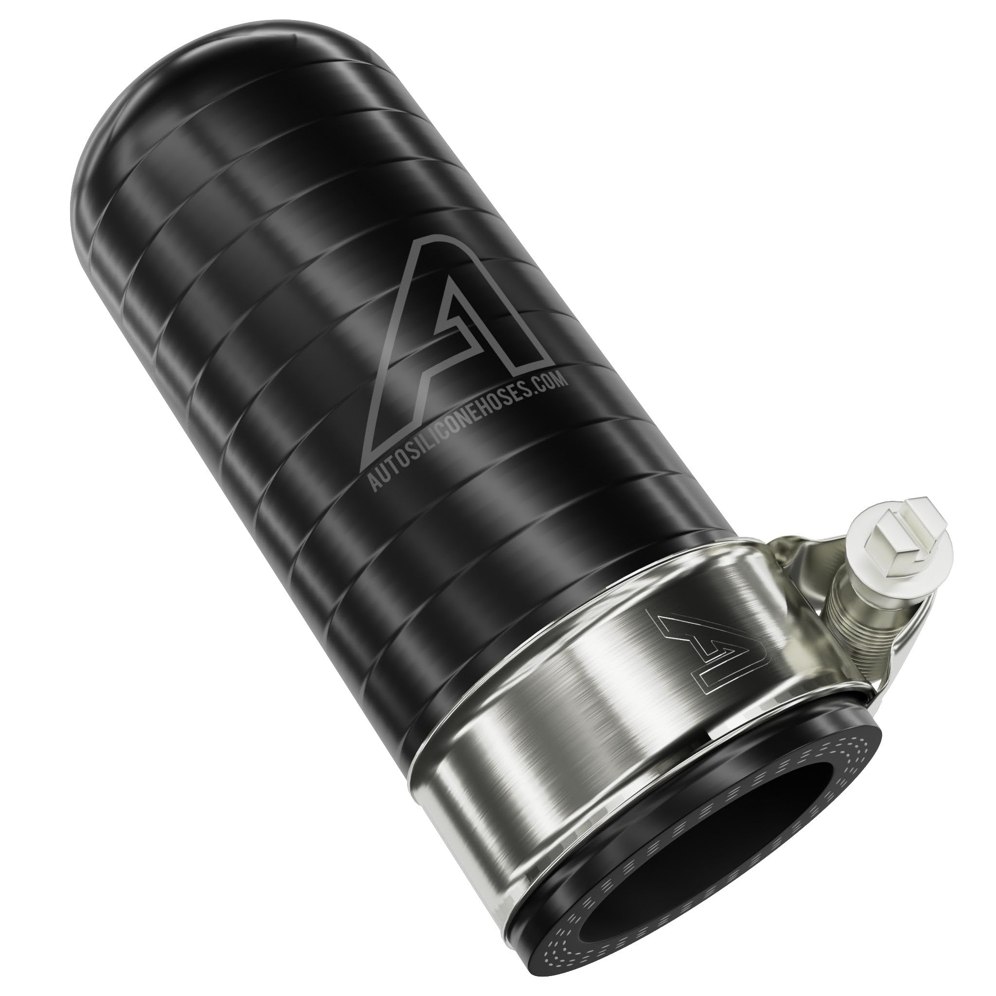 20mm (13/16") ID Black Silicone Reinforced Blanking Plug Coolant Block Off Plug Heavy Duty Bung with Stainless Clip