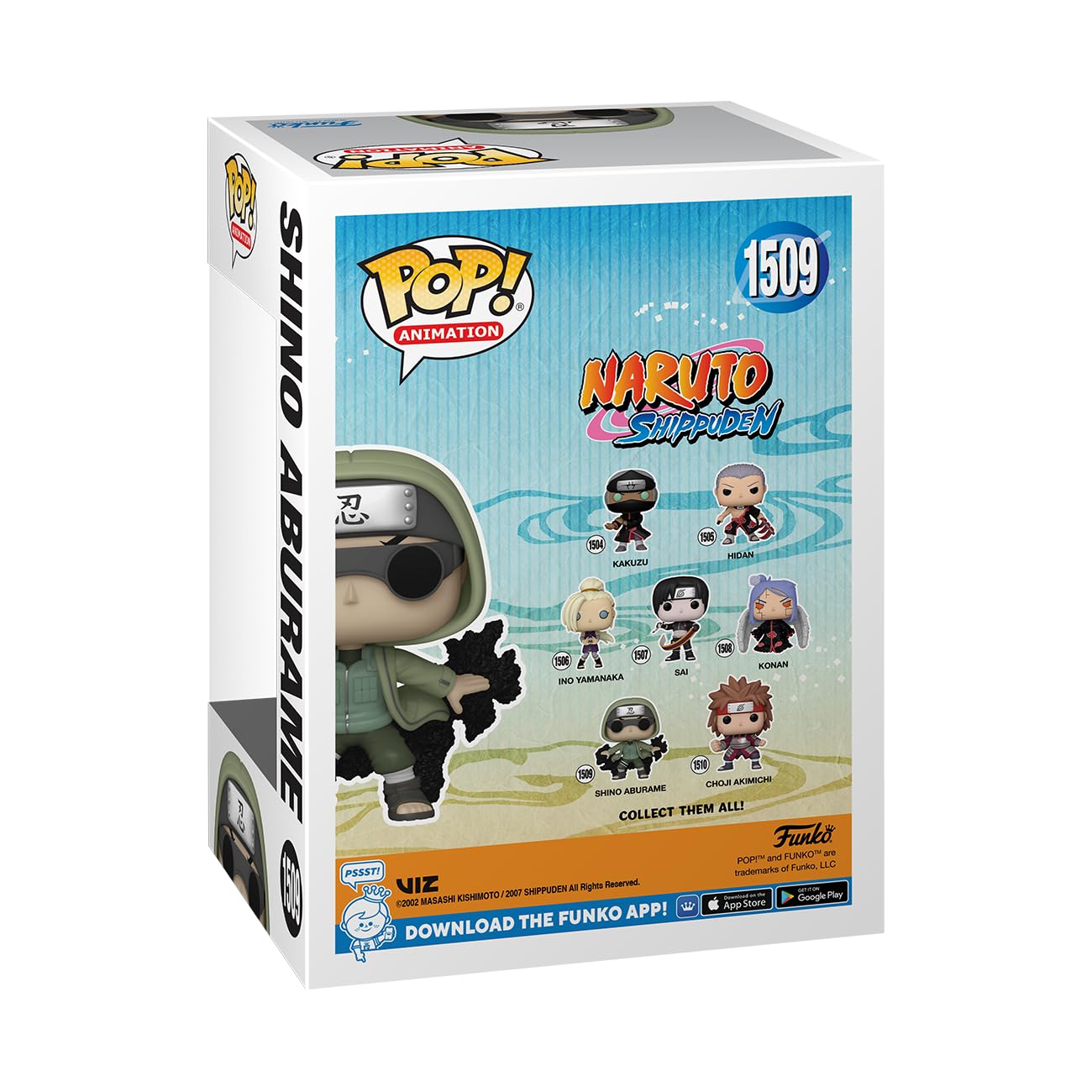 Funko POP! Animation: Naruto, Kabuto Yakushi, Shino Aburame, Collectable Vinyl Figure, Gift Idea, Official Merchandise - Image 3