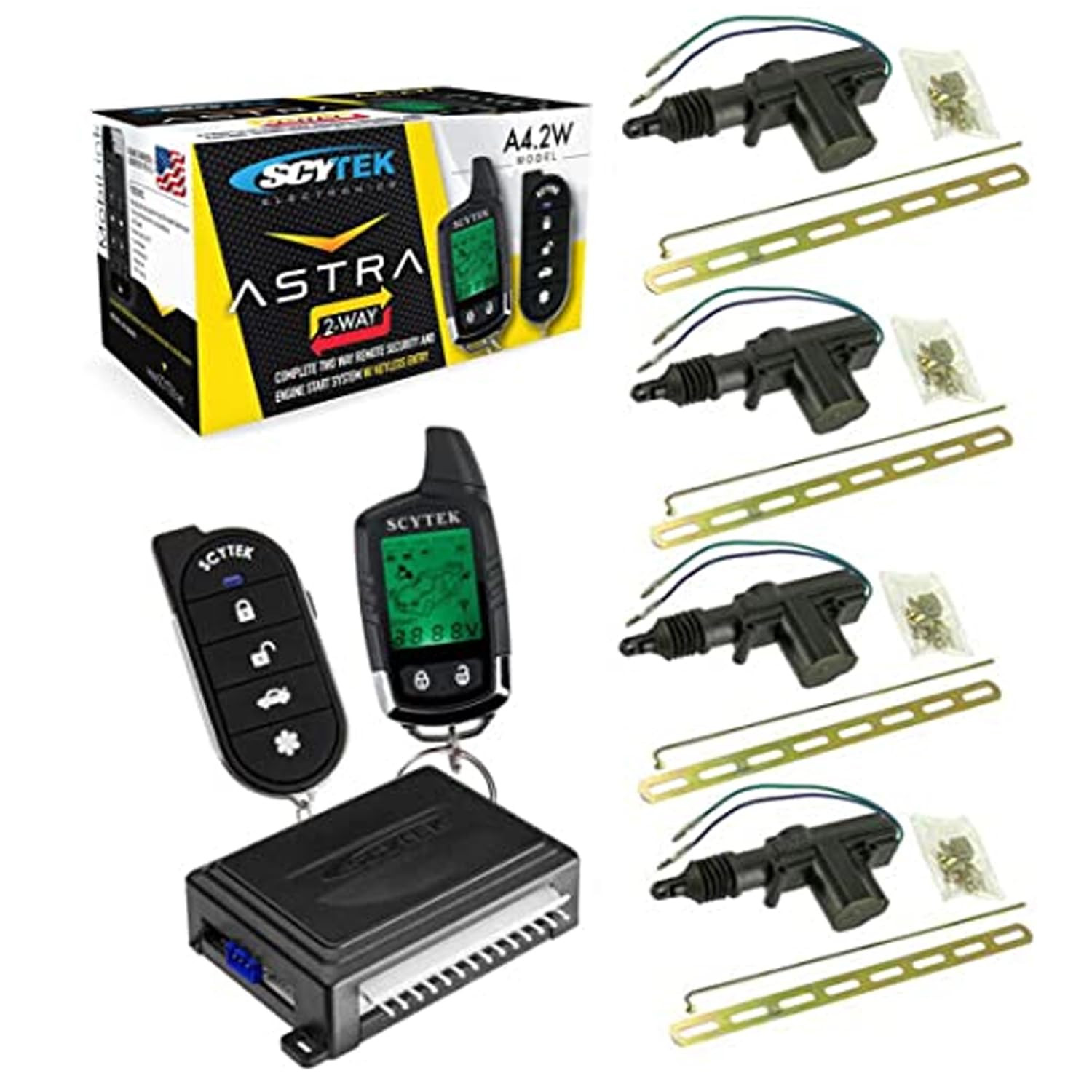 Amazon.com: Scytek Astra A4.2W Complete Security Remote Engine