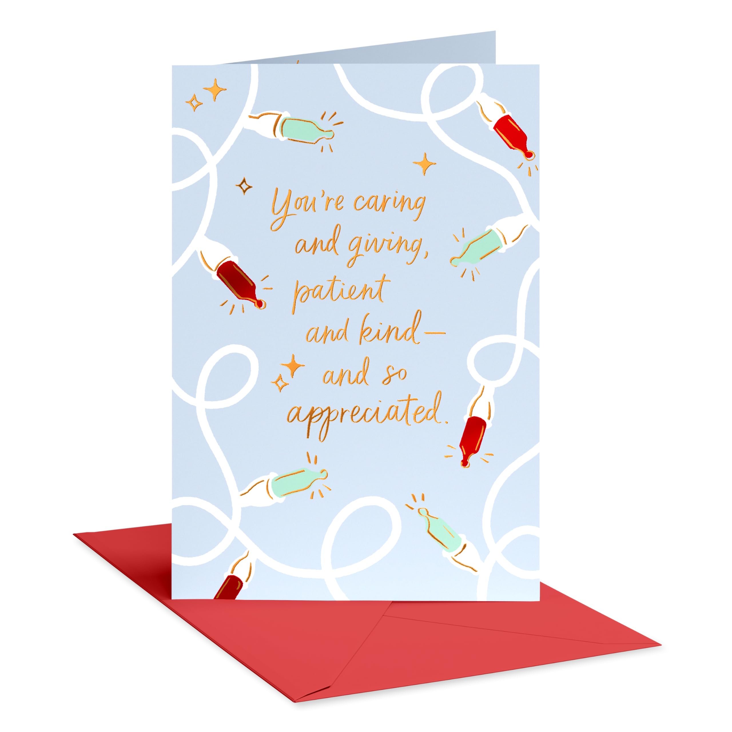 American Greetings Christmas Appreciation Card for Caregiver (Difference You Make)