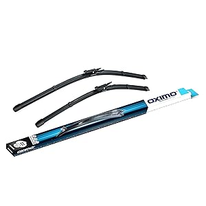 OXIMO Windscreen Wiper Set Car - Wiper Blades Set for Front Screen 600 mm/500 mm - Car Windscreen Wiper Front Car Accessories - Ford Kuga (III) suv 04.2019-