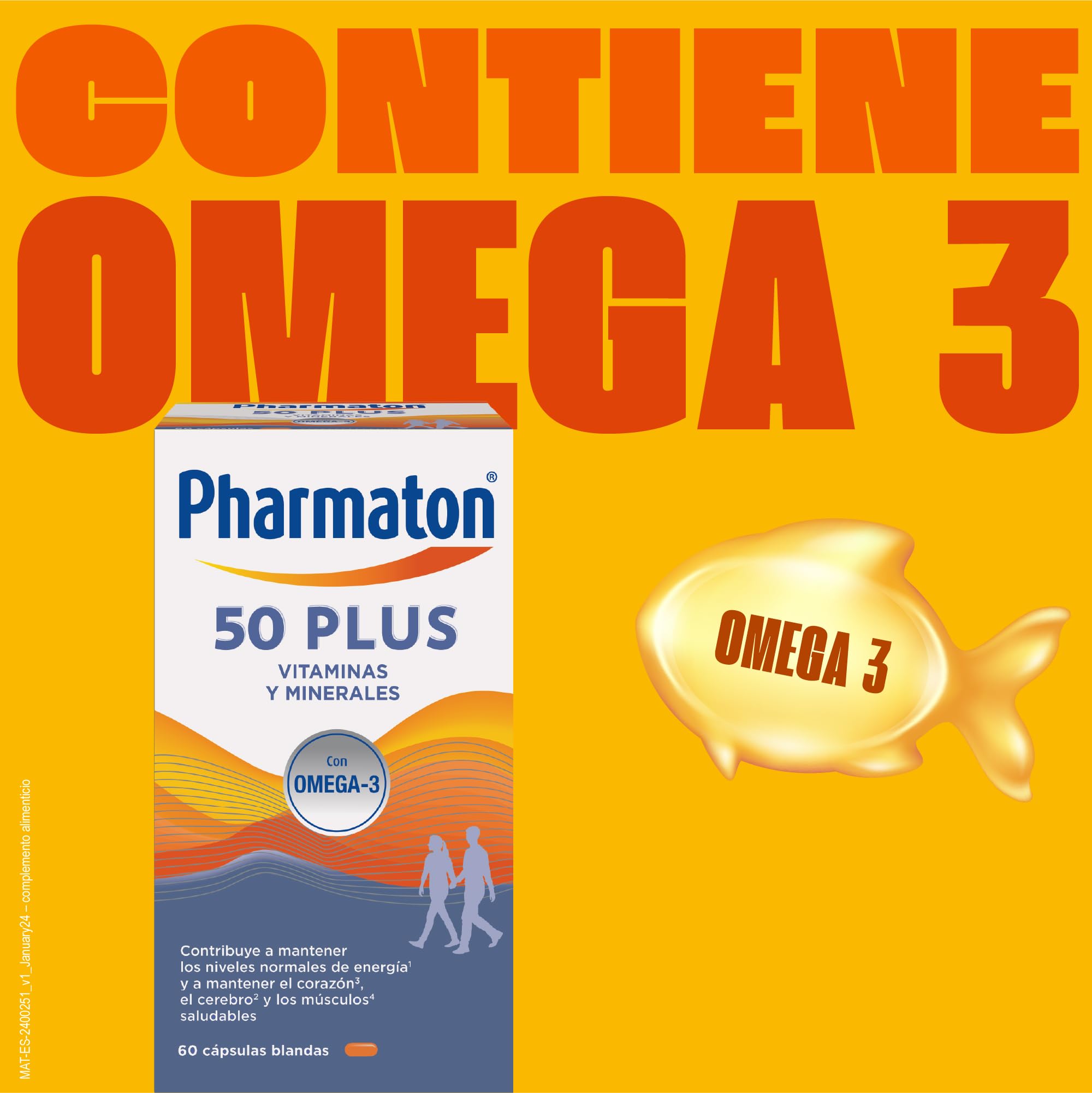 Pharmaton 50 Plus 60 Capsules Desertcart Cyprus