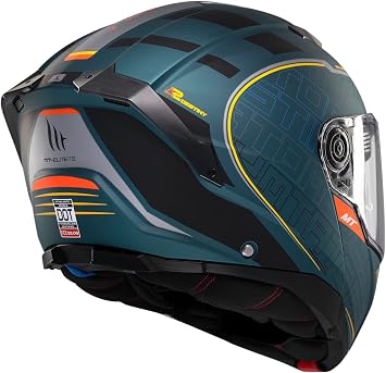 Casco Mt Atom 2 Sv Destiny /Amarillo Mate S