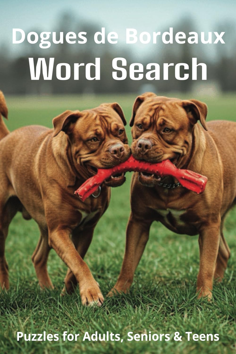 Words About Dogues de Bordeauxs Word Search Puzzles: Easy-to-Read Word Searches About Dogues de Bordeauxs – Loyal Companions, Training, Fun Facts & ... Pet Lovers, Vacations, and Relaxing Moments