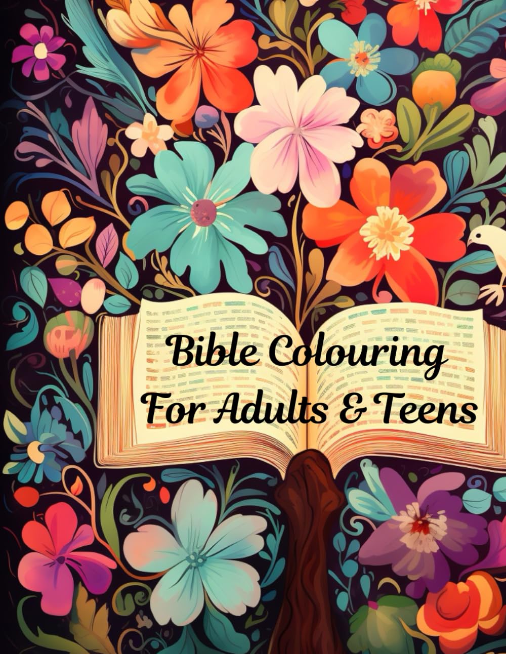 Bible Colouring for Adults & Teens: Religious colouring for relaxation and mindfulness for grown ups and teenagers