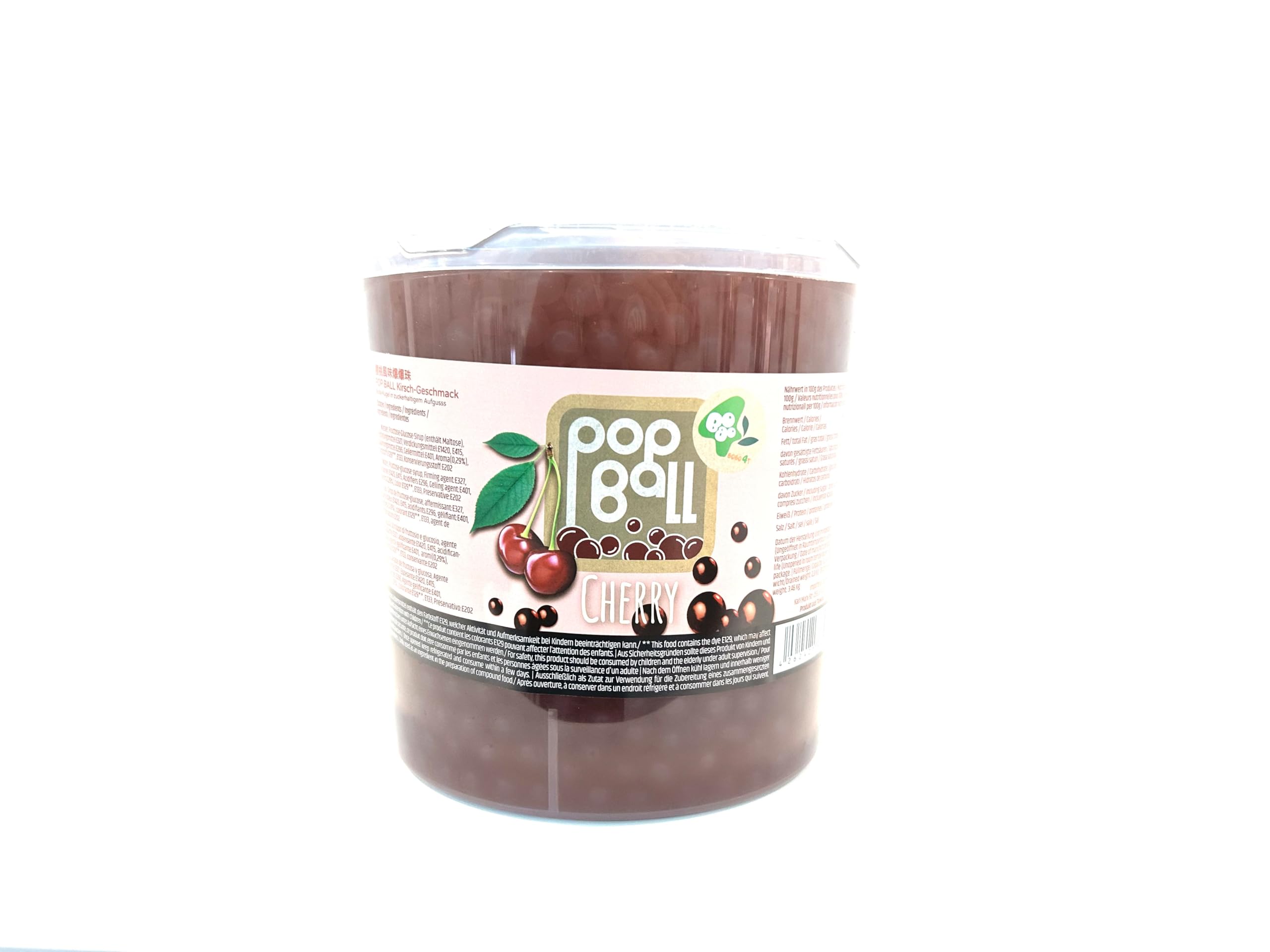 3,2 KG POPPING BOBA (CILIEGIA)