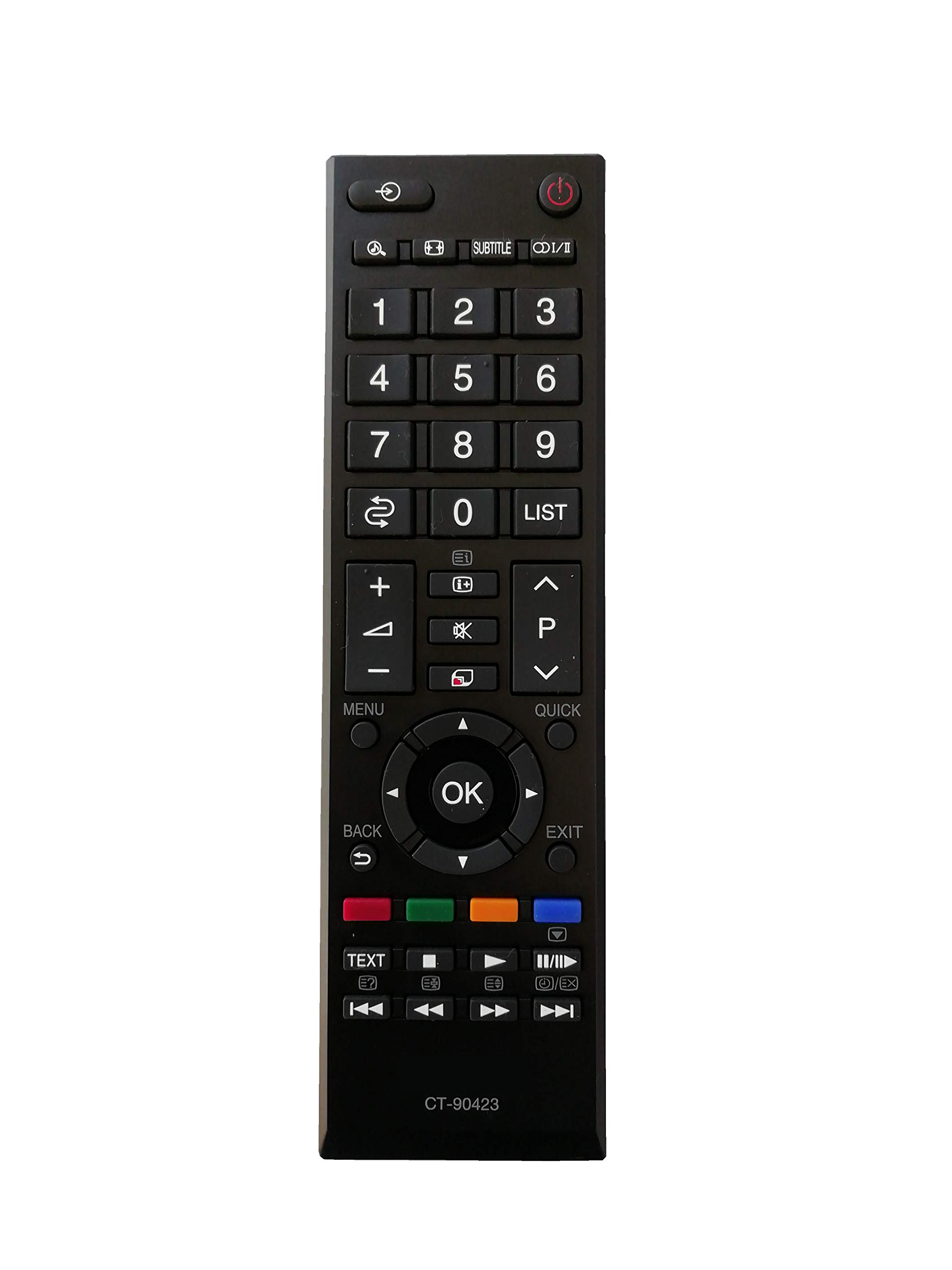 LipiWorld® CT-90423 LCD LED TV Remote Control Compatible for Toshiba LED LCD (B07MGVQZ1F) Amazon Price History, Amazon Price Tracker