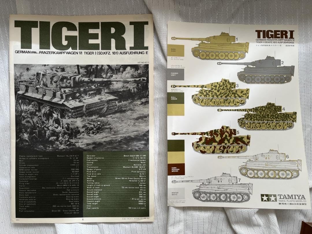 絶版品 125 タミヤ ドイツ陸軍重戦車 タイガーⅠ型 リモコン おまけ2種付 絶版品 125 タミヤ ドイツ陸軍重戦車 タイガーⅠ型 リモコン おまけ2種付