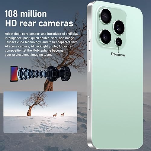 Miniatura 5 de Smartphone Android A8 16P (Verde)