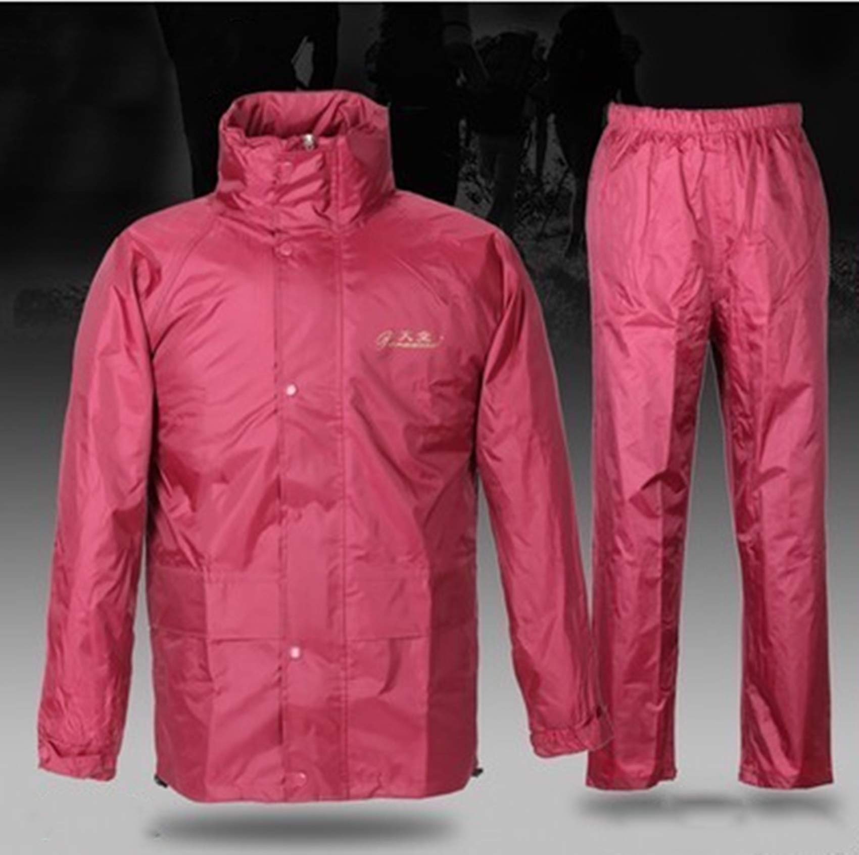 Vêtements de pluie pour hommes femmes ensemble imperméable adultes pour randonnée active