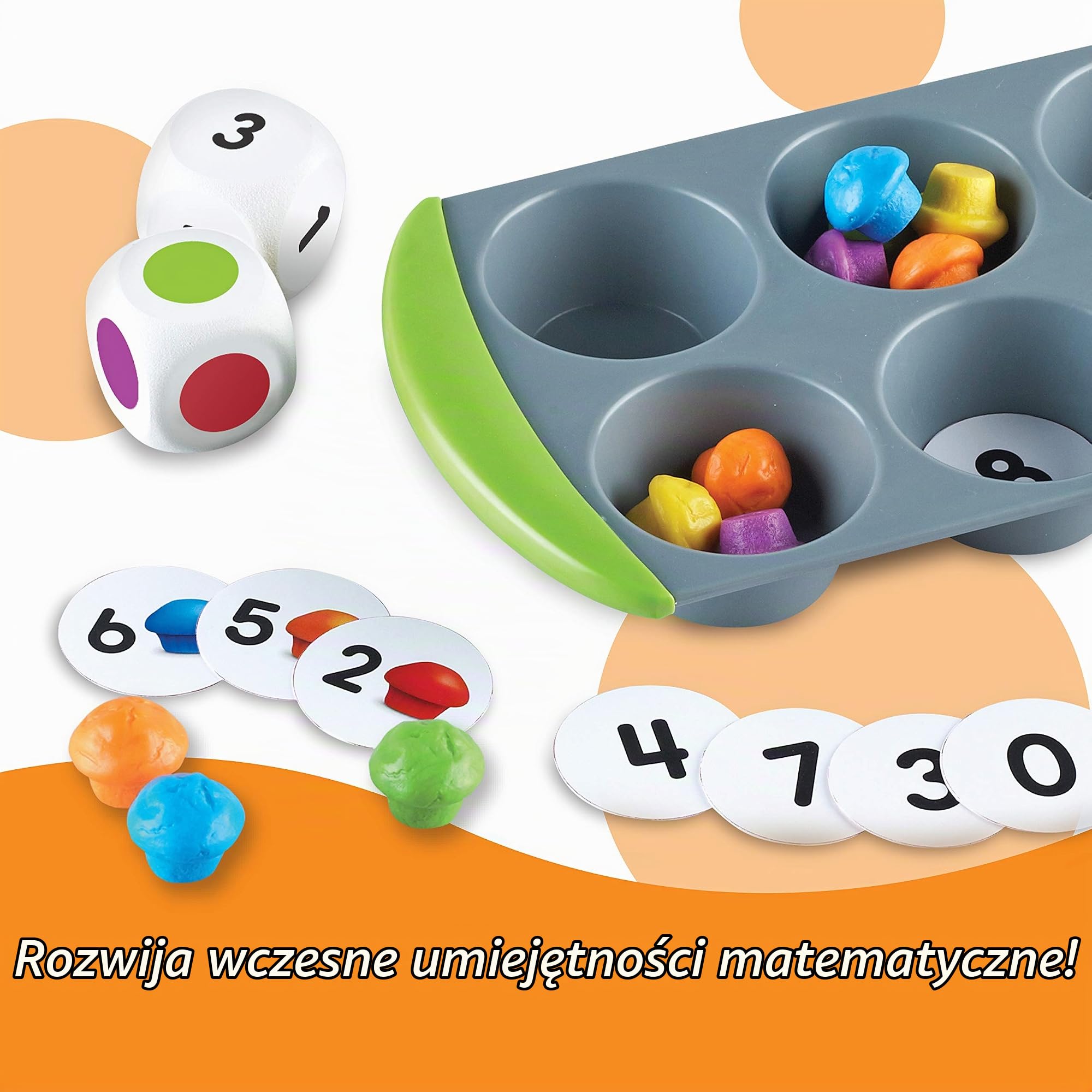 Learning Resources Mini Muffinka Mecz W Gór? Matematyka 76-Kawałek Aktywność Zestaw
